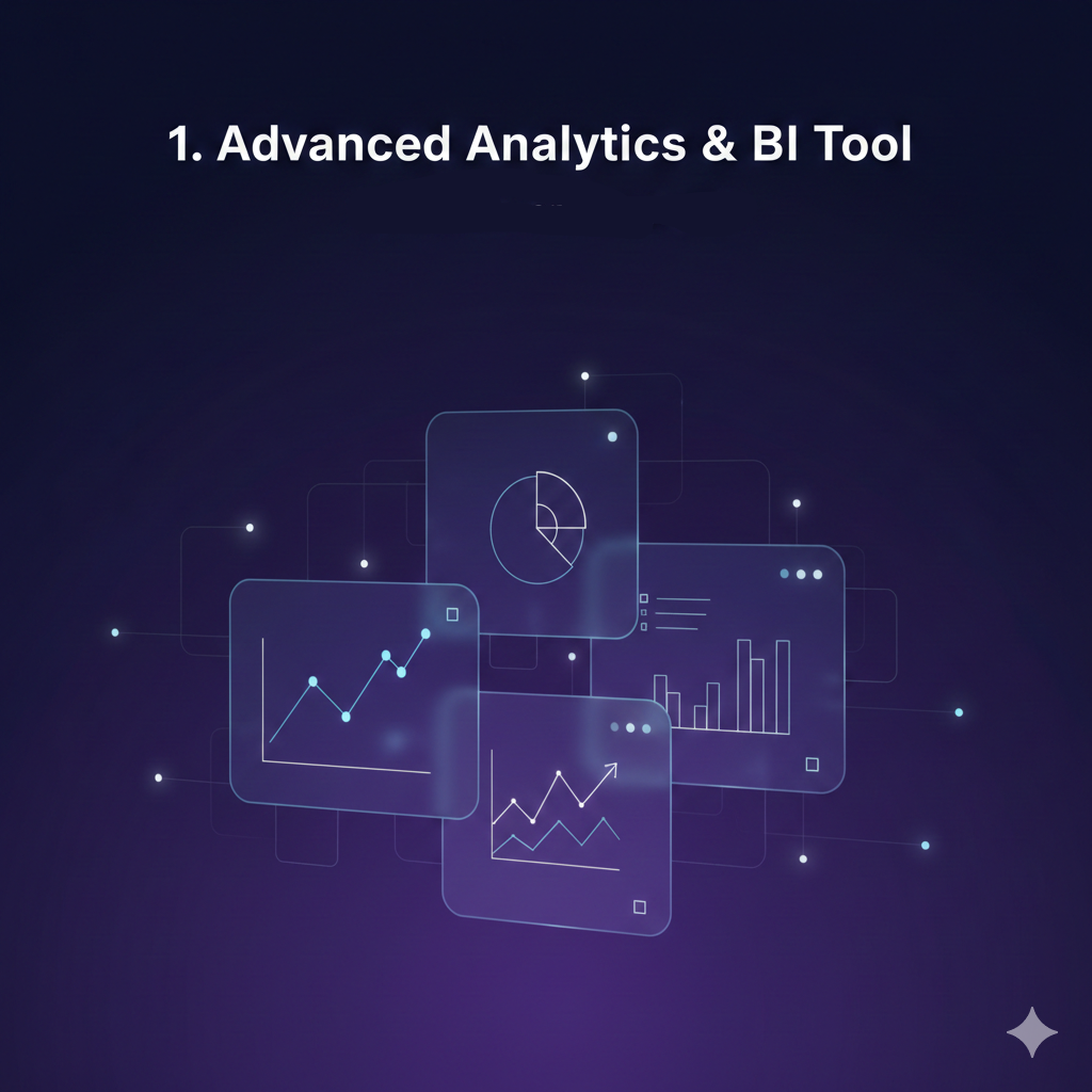 Advanced Analytics & BI Tool  By Halfmoonaitech LTD