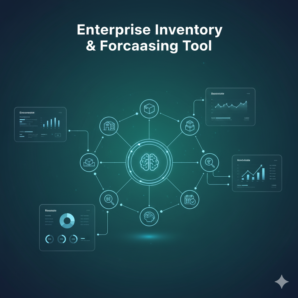 Enterprise Inventory & Forecasting Tool  By Halfmoonaitech LTD