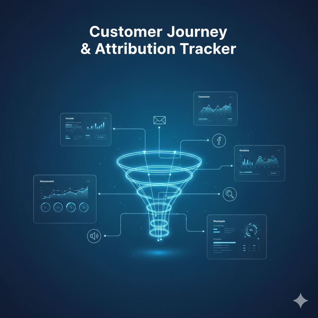 Customer Journey & Attribution Tracker  By Halfmoonaitech LTD